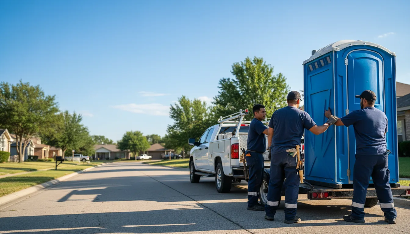 Portable Toilet Rental in Chouteau, OK near me